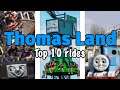 Top 10 Rides At Thomas Land Drayton Manor 2022