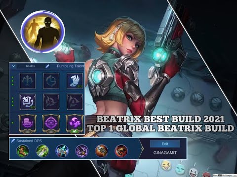 BEATRIX BEST BUILD 2021 | TOP 1 GLOBAL BEATRIX BUILD | MLBB