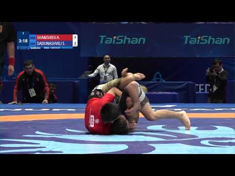 Qual. Men's GP No-Gi - 77 kg: A. SHAMSHIEV (KGZ) v. S. DADUNASHVILI (GEO)