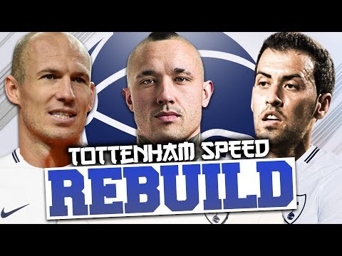 REBUILDING TOTTENHAM HOTSPUR vs JarradHD (Speed Rebuild) - FIFA 18 Career Mode