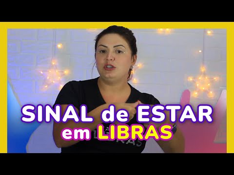 SIGN OF BEING in Libras | Sign Language