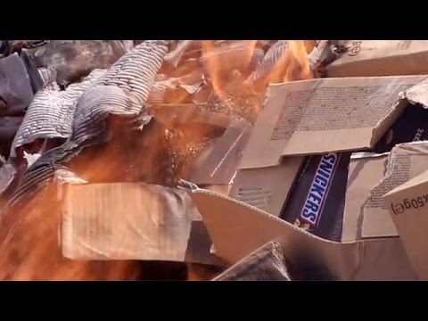Gaza destroys thousands of Snickers bars after mass recall
