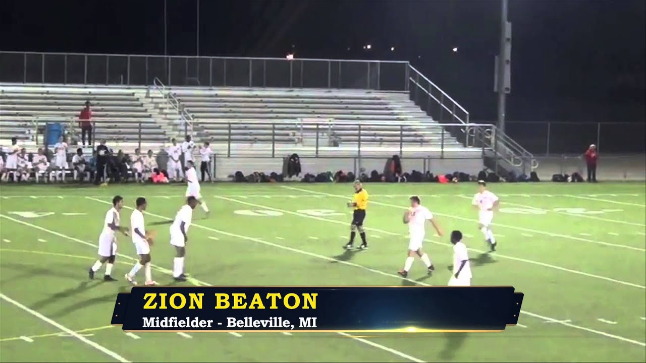 Zion Beaton - Belleville Soccer Player - Highlights