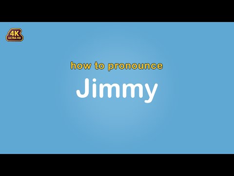 how to pronounce Jimmy 【Name】