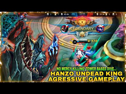 Hanzo 100% Perfect Map Rotation Dominate The Game | Hanzo Undead King Agressive Mode Deleted Enemies