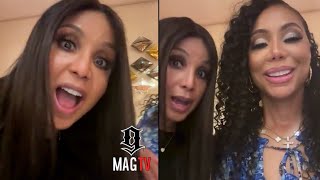 Toni Braxton Sings Brandy&#39;s &quot;Full Moon&quot; Song During Lunch With Sister Tamar! 🗣