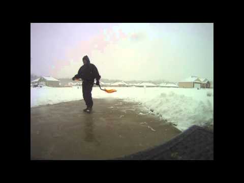 Snow Day Time Lapse Mar24 2013 Columbia, Missouri