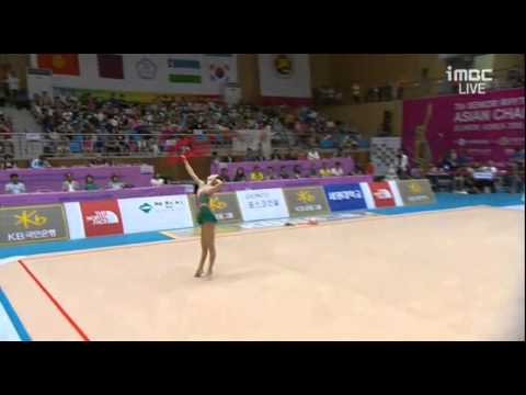 Zhang Dou Dou CHN Ribbon AA Asian Championships DAY4