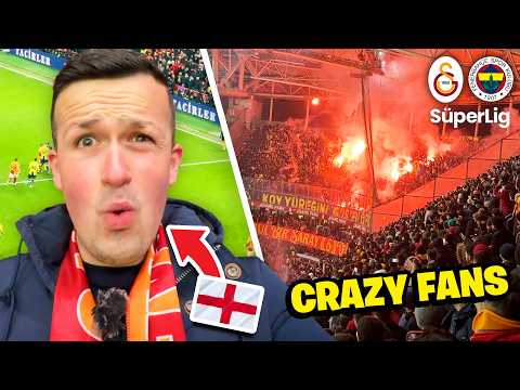 English Football Fan Experiences Galatasaray vs Fenerbahçe