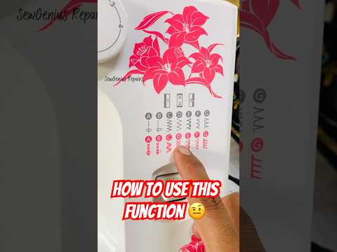 How to useudha janome allure dlx✅ #sewingmachine #tailoringmachine #stitch #fashiondesigner #ushasew