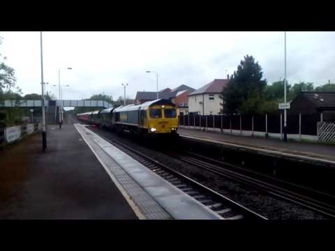 (HD) FL 66596 hauls GatEx 387224 through Spondon - 19/05/16