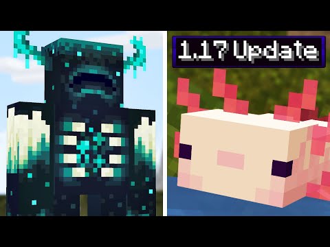 PREVIEW: Exploring New Cave Update IN GAME (Minecraft 1.17 Caves & Cliffs)