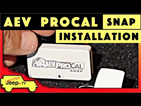 AEV ProCal SNAP Installation: Detailed Instructions