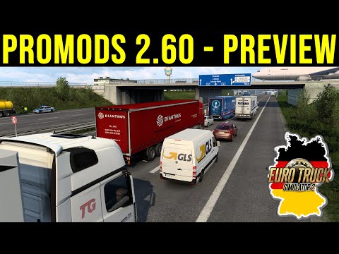 ETS2 ProMods 2.60 - Preview I Finally back through Germany [1994] EURO TRUCK SIMULATOR 2