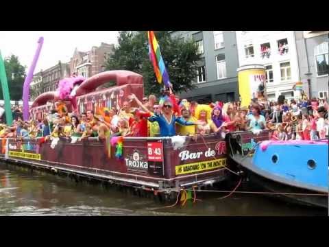 Amsterdam Canal Parade 2012 - Bar de Regenboog (Rotterdam) float
