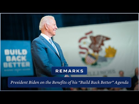 President Biden spreekt over Build Back Better agenda | Focus on America