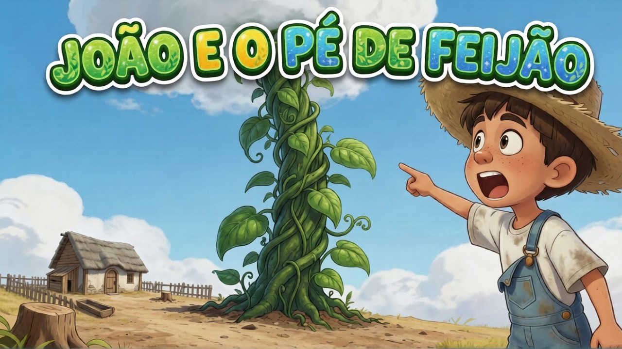 João e o Pé de Feijão | A História Completa com Músicas | Contos de Fadas em Português