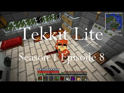 S1 E8 - Let's Play Tekkit Lite! - Power Plant!