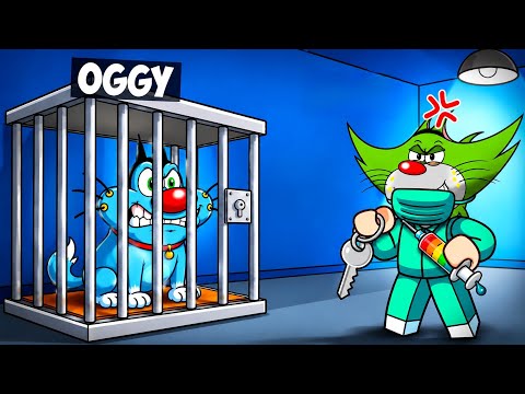 Oggy Got Trapped in Roblox Dog Pound for 100 Days!