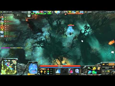 Alliance vs Sigma - Game 1 (Starladder VIII - LAN - WB Finals)