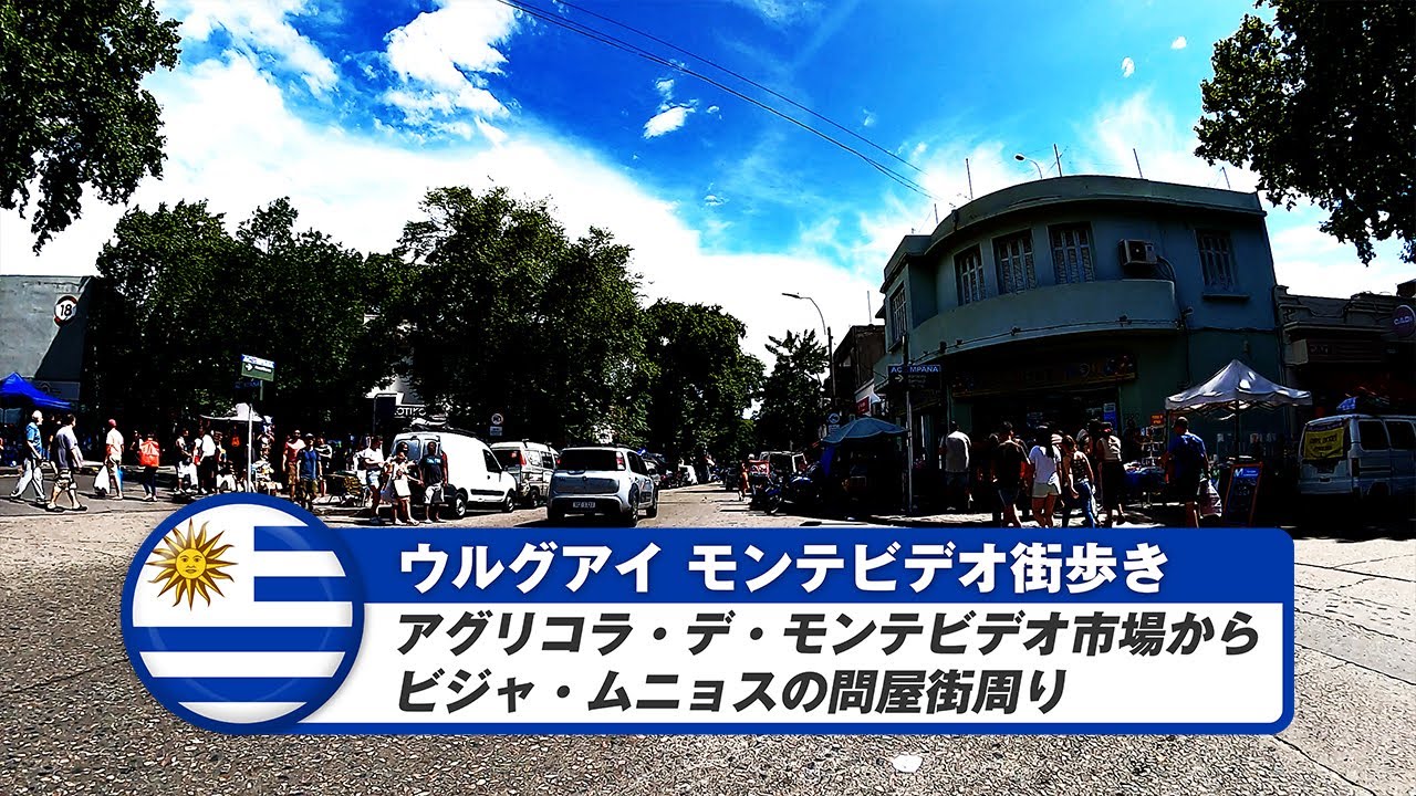 【ウルグアイ】モンテビデオ⑪アグリコラ・デ・モンテビデオ市場からビジャ・ムニョスの問屋街周り