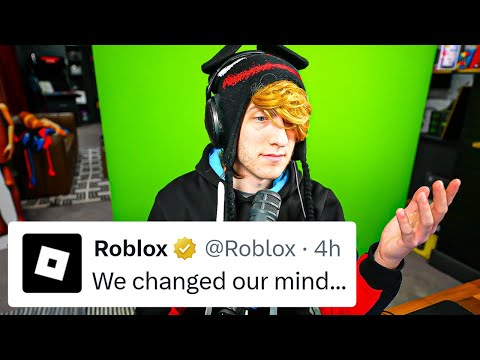 Roblox gave up. We win.