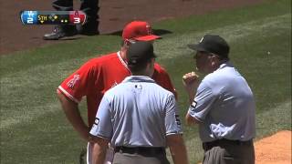 2012/06/24 Scioscia's ejection