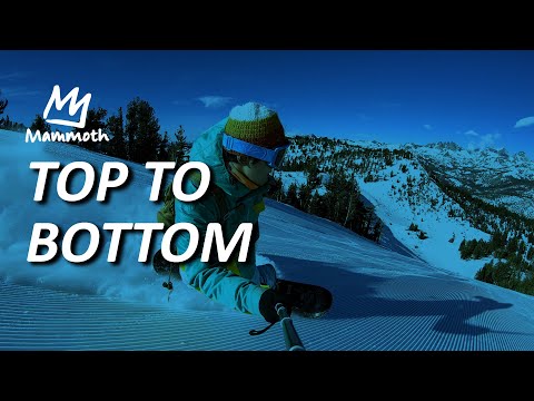 Mammoth Opening Day in 2021/2022  - Black Diamond :Cornice Bowl