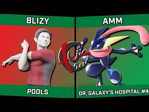Blizy (Wii Fit Trainer) vs AMM (Greninja) - Doctor Galaxy's Hospital #4