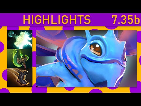 ⭐Puck 20+ Kills! Mid Highlights 7.35b - Dota 2 Top MMR