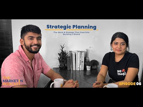 The Marketin Podcast episode 7, Strategic Planning To Build A Brand