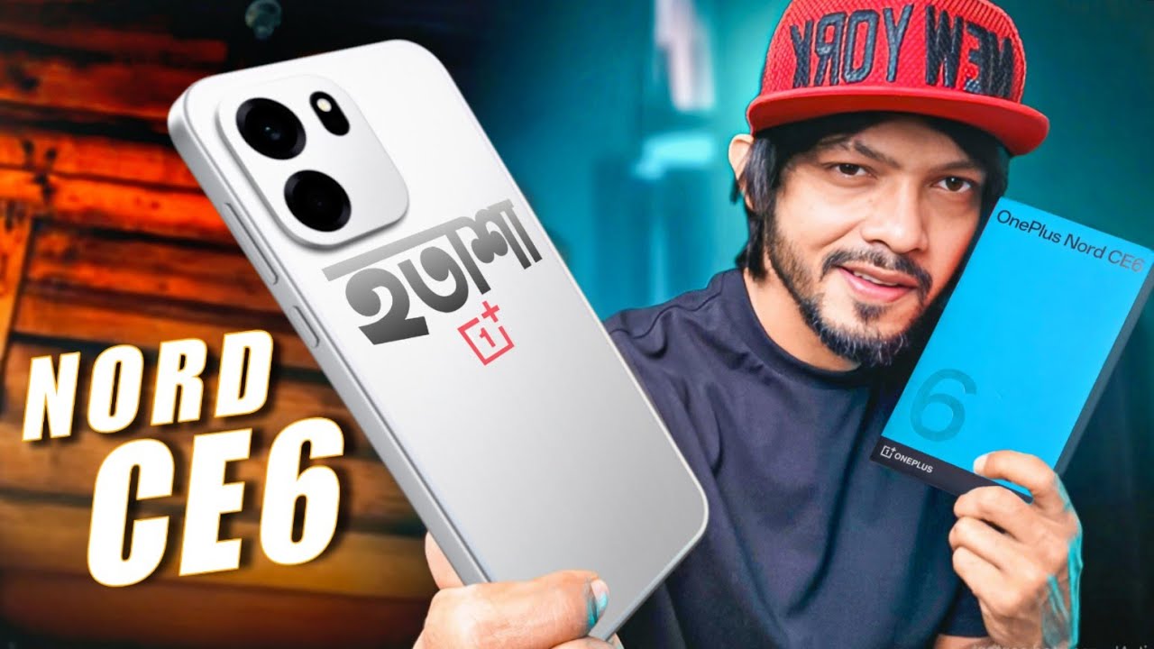 OnePlus Nord CE6 smartphone with AMOLED display and dual camera setup