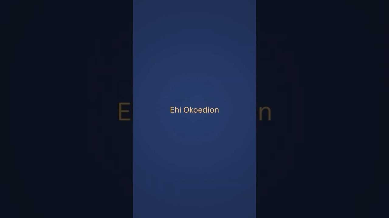 Promotional video thumbnail 1 for Ehi Okoedion