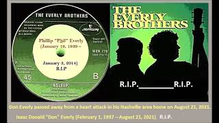 The Everly Brothers - Asleep &#39;In Memory&#39;