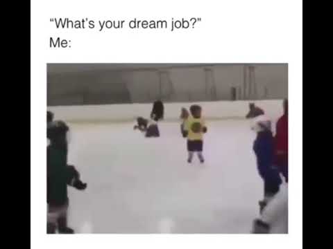 Your Dream job......Kicking children while ice-skating
