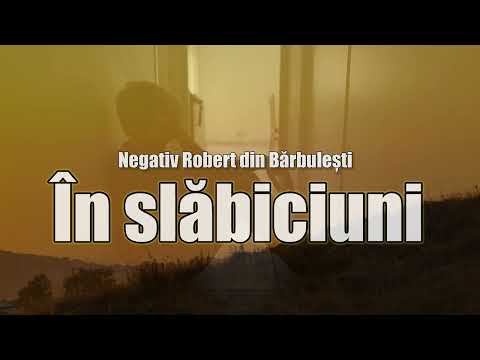 Negativ Robert din Bărbulești in slăbiciuni 