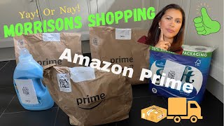 Morrisons Shopping | Food Shopping Online | Amazon Prime | 4 in a Tribe #morrisons #amazon