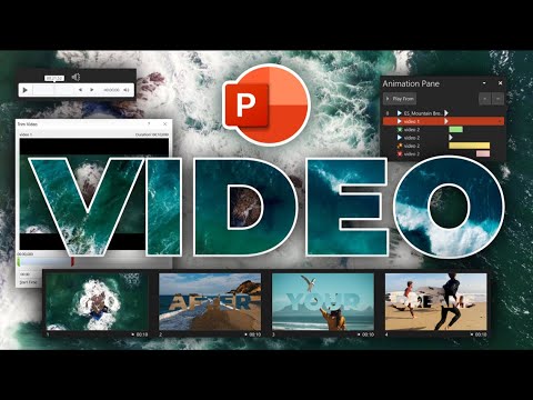 How to Create a Video in PowerPoint 🔥 VIDEO in TEXT 🔥