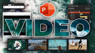 How to Create a Video in PowerPoint 🔥 VIDEO in TEXT 🔥