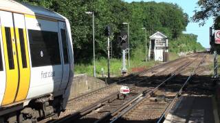 preview picture of video 'Southeastern Class 375 Electrostar at  Shepherds Well Station'