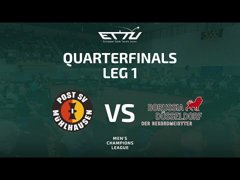 Post SV Mühlhausen 1951 e.V. vs Borussia Düsseldorf | Men's Champions League | Quarterfinals