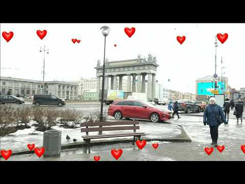 Питер Знаменитые  Московские триумфальные ворота и район вокруг