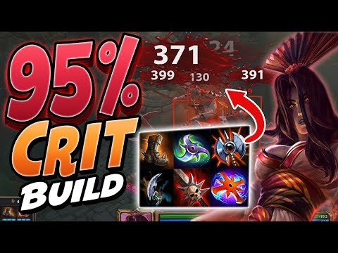 Smite: THE 95% Crit Izanami Build - WE WILL ALWAYS CRIT NOW!