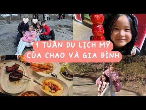 Vlog: 1 Tuần Du Lịch Mỹ của Chao và Gia đình (Khám Phá New York City, Boston)