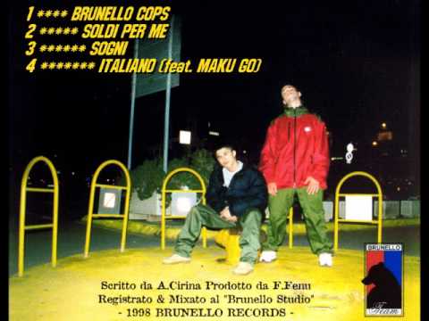 Brunello Team "Italiano feat. MakuGo" (track04 - The Brunello Demo - 1998 - Autoproduzione)