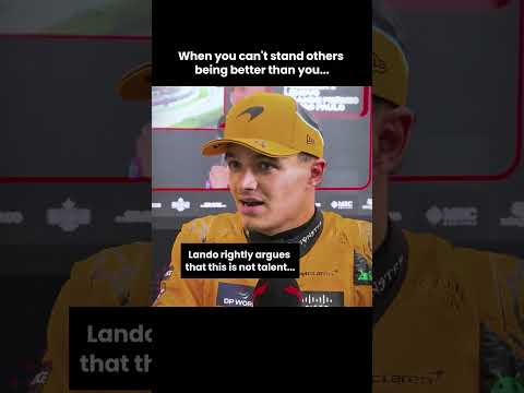 When Lando Norris reacted to Max Verstappen's win in Formula 1
