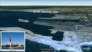 Star Princess video "12 nt Egypt & Aegean Cruise" ex Rome (Civitavecchia)