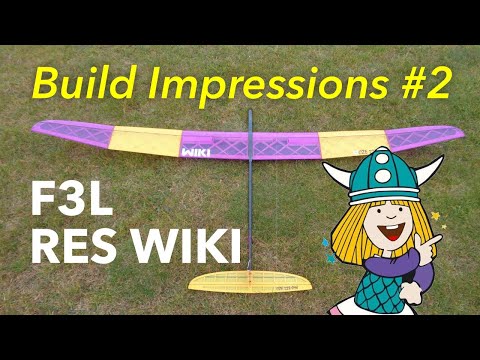 F3L RES Wiki build kit impressions #2 - tail and fuselage of this new RC glider