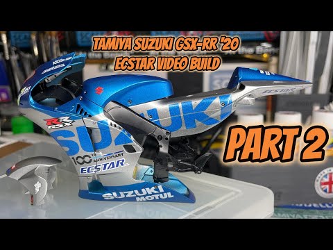 Part 2 - Tamiya 1/12 Suzuki GSX-RR '20 Ecster Video Build