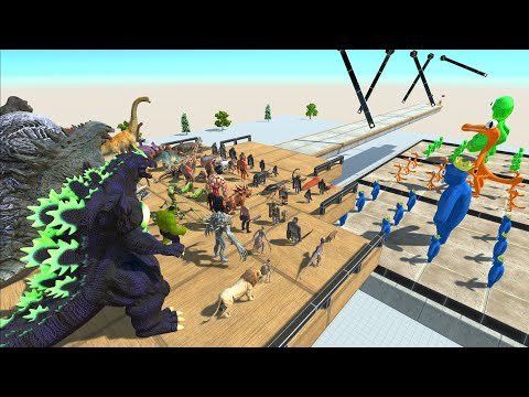 Giant Propeller vs All Units | Who Can Escape? - Animal Revolt Battle Simulator
